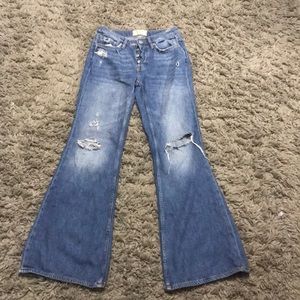 Free People flares jeans